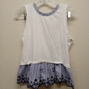 J. Crew sleeveless top